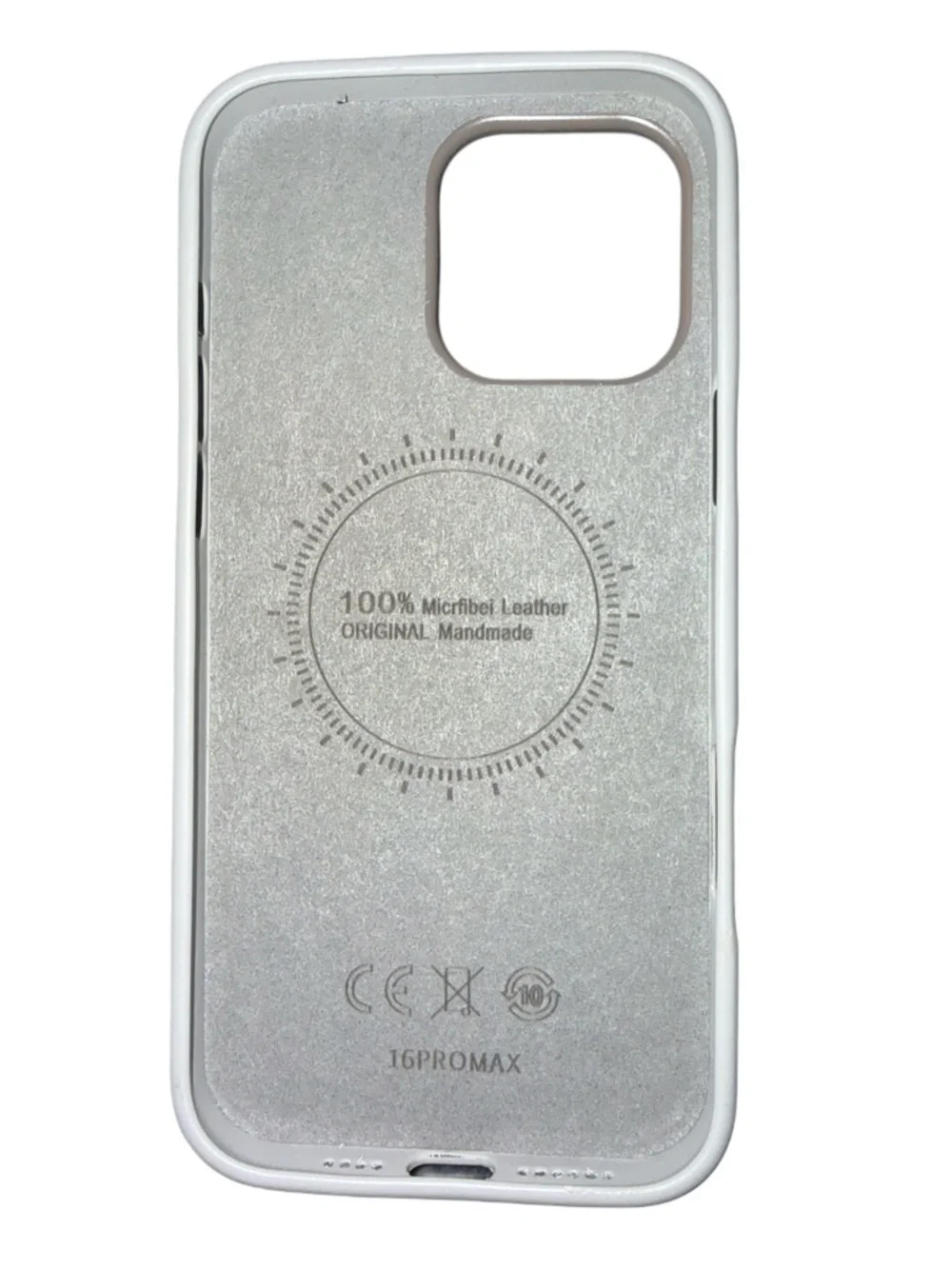 iPhone 16 Pro Max Wallet Case Card Holder | Grey Chic Phone Case